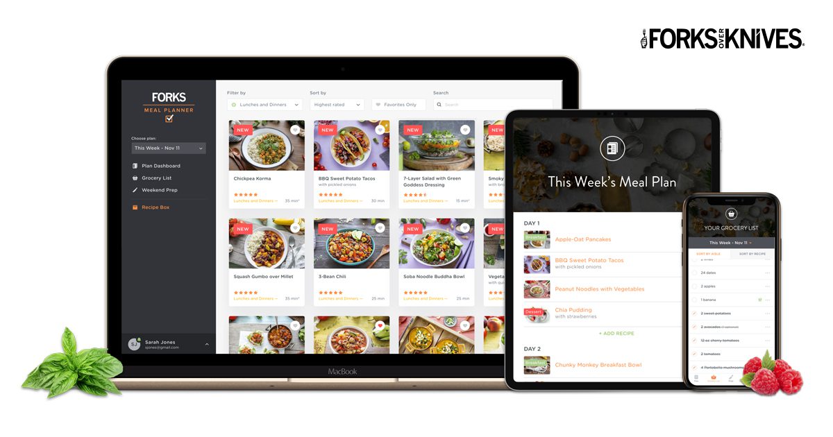 1 Plant Based Vegan Meal Planner Try For FREE Forks Over Knives 1 Plant Based Vegan Meal Planner Try For FREE Forks Over Knives