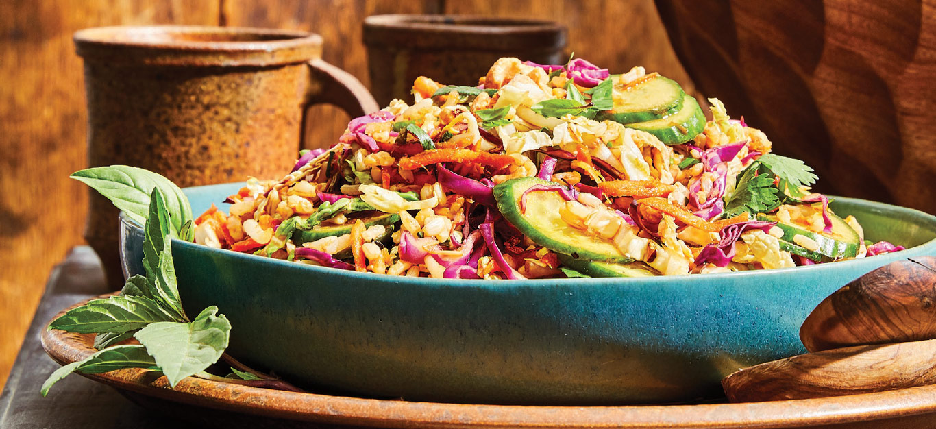 Thai Breakfast Salad Recipe - Forks Over Knives