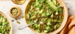 Green Lentil Spoon Salad