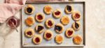 Jam Dot Holiday Cookies
