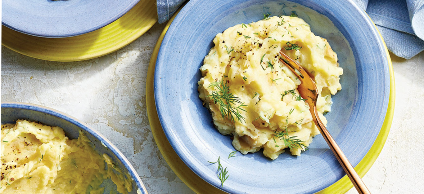 Lemon and Dill Mashed Potatoes Recipe