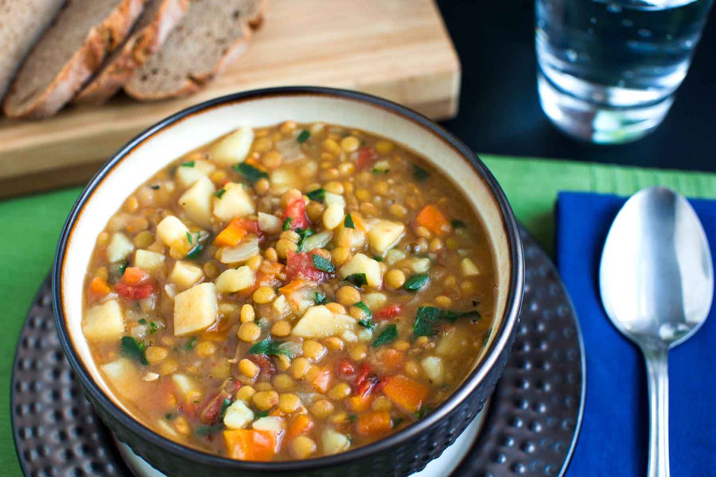 Lentil Vegetable Soup Recipe
