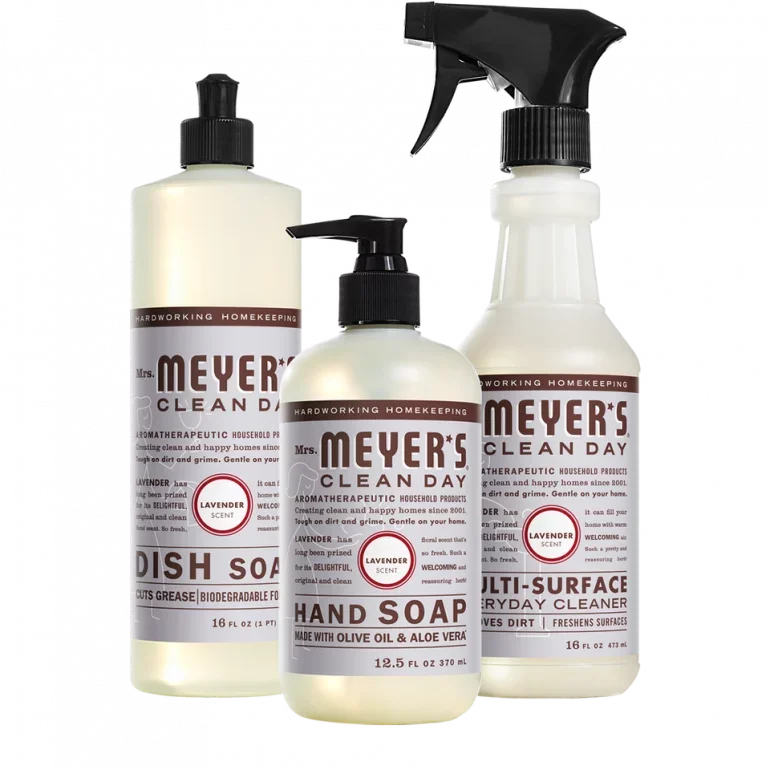 MRS. MEYERS LAVENDER KITCHEN BASICS SET