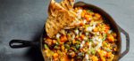 Mexican Breakfast Hash with Lime Crema