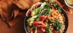Miso-Ginger Grilled Vegetable Farro Bowls