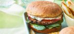 Grilled Mushroom Burgers with Tarragon Crema