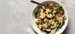 Vegan Potato Gnocchi with Mushrooms and Greens