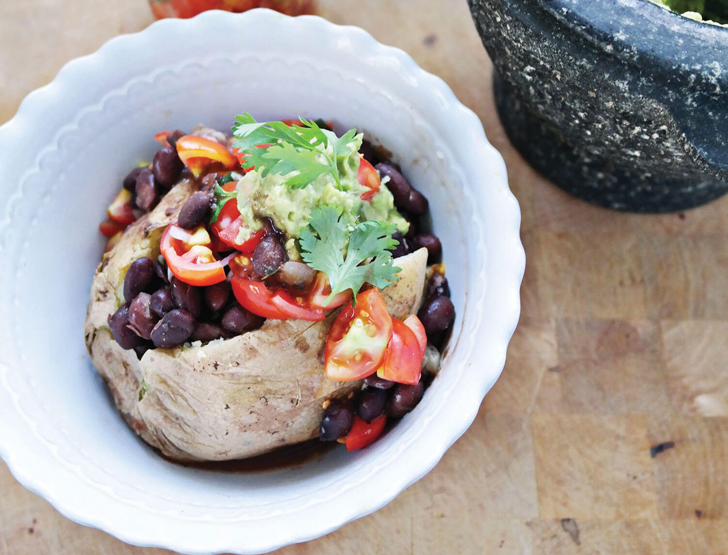 “Nacho” Baked Potato PlantBased Vegan Recipe