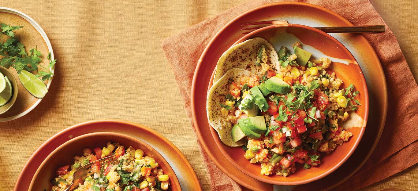 Quinoa Taco Bowls Recipe Forks Over Knives