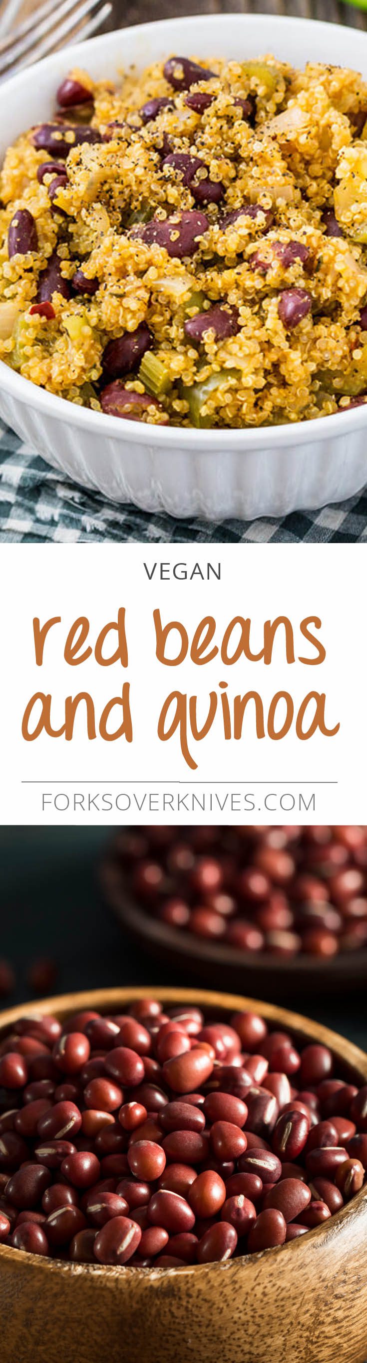 Red Beans & Quinoa PlantBased Vegan Recipe
