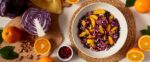 Red Cabbage Salad with Orange, Cranberries, and Walnuts