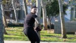 Ryan Sherriff throws a pitch