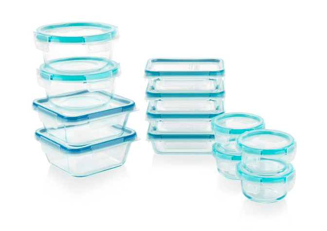 Snapware 10-Pc. Glass Meal Prep Set - Macy's