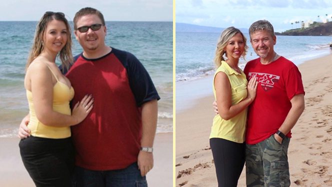 Sonia and stephen - couple who went plant-based together and lost 195 pounds show what they looked like before and after going plant-based