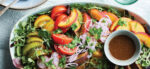 Peach and Tomato Salad