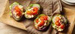 White Bean Toasts with Veggies