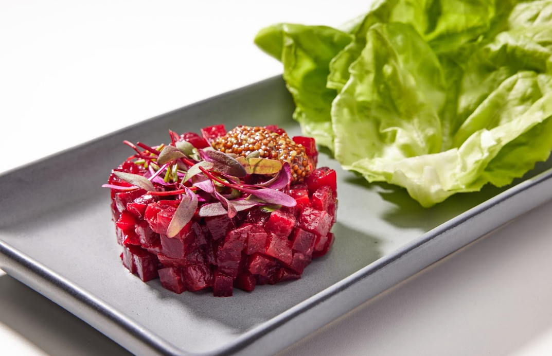Whole Food Plant Based Oil Free Beet Tartare from Love.life