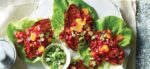 Za’atar-Spiced Sweet Potato Lettuce Cups