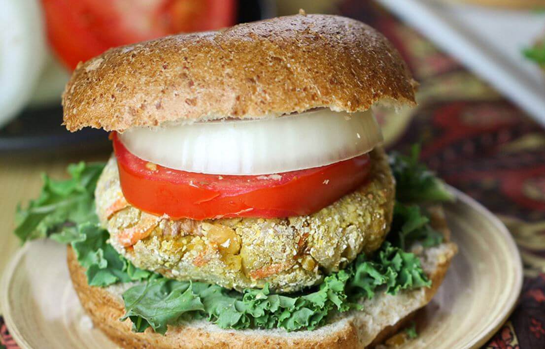 basic veggie burger