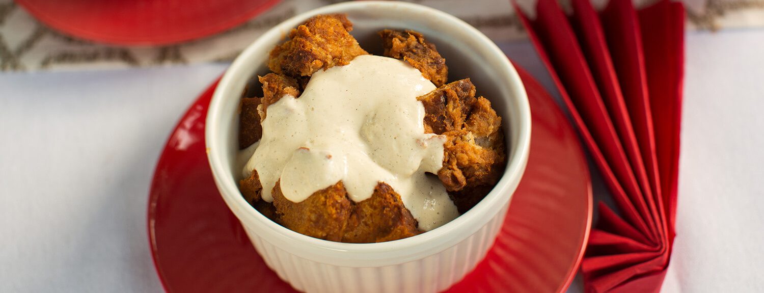 Pumpkin Bread Pudding