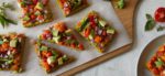 Broccoli-Crust Veggie Pizza