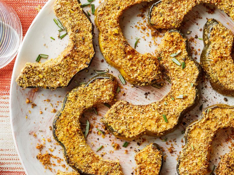 Crispy Roasted Acorn Squash