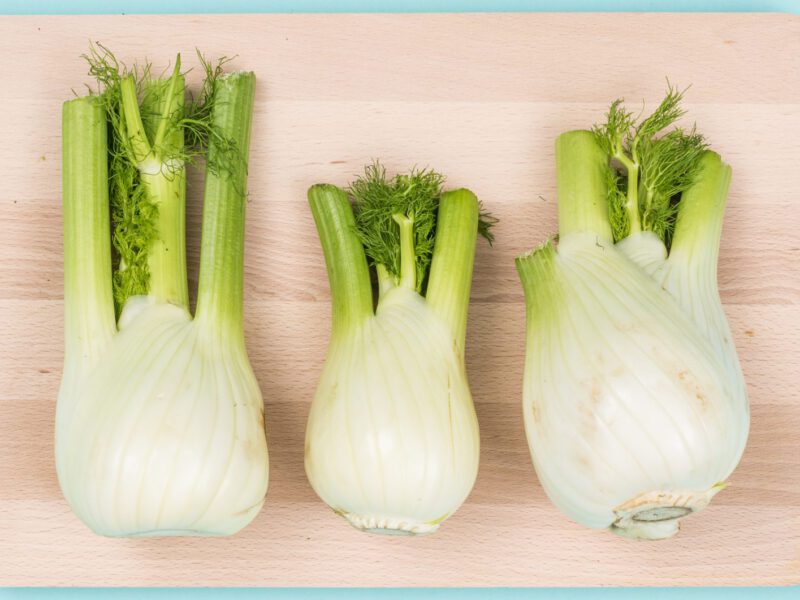 fennel on cutting board