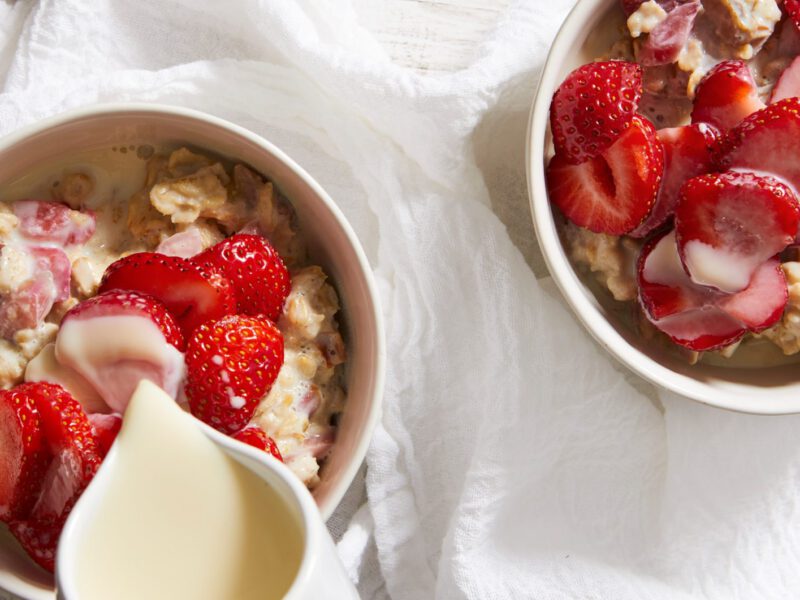 Strawberry Rhubarb oatmeal