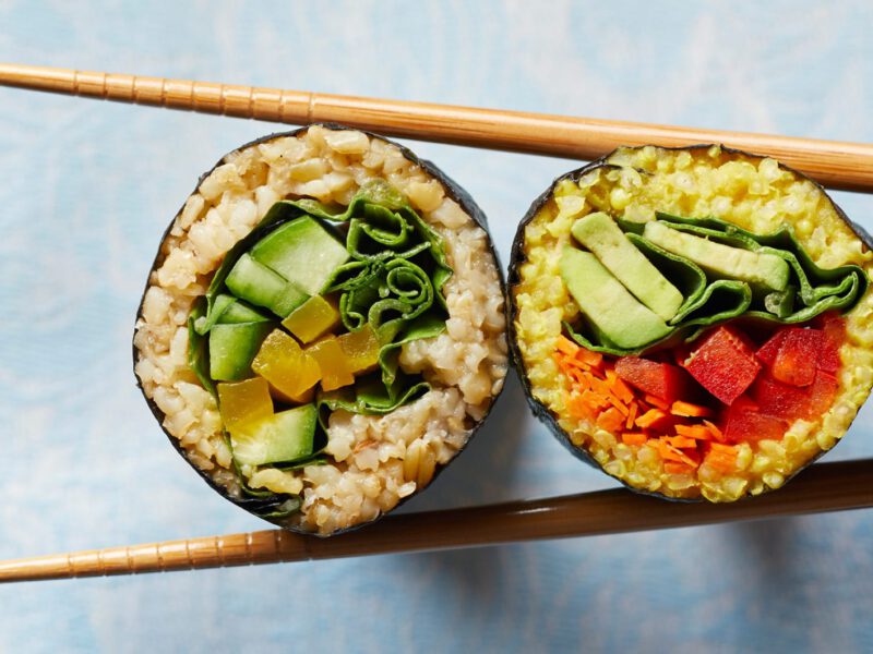 how to make sushi flipped
