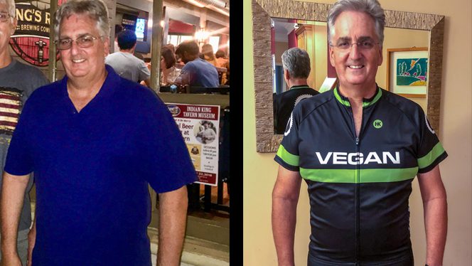 plant-based weight loss David Gwyn Before After