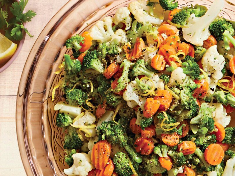 lemon-pepper vegetables