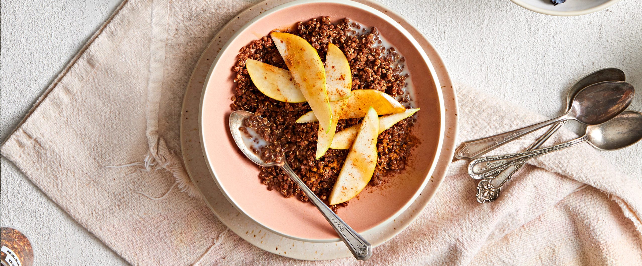 chocolate lover's quinoa breakfast bowl wordpress