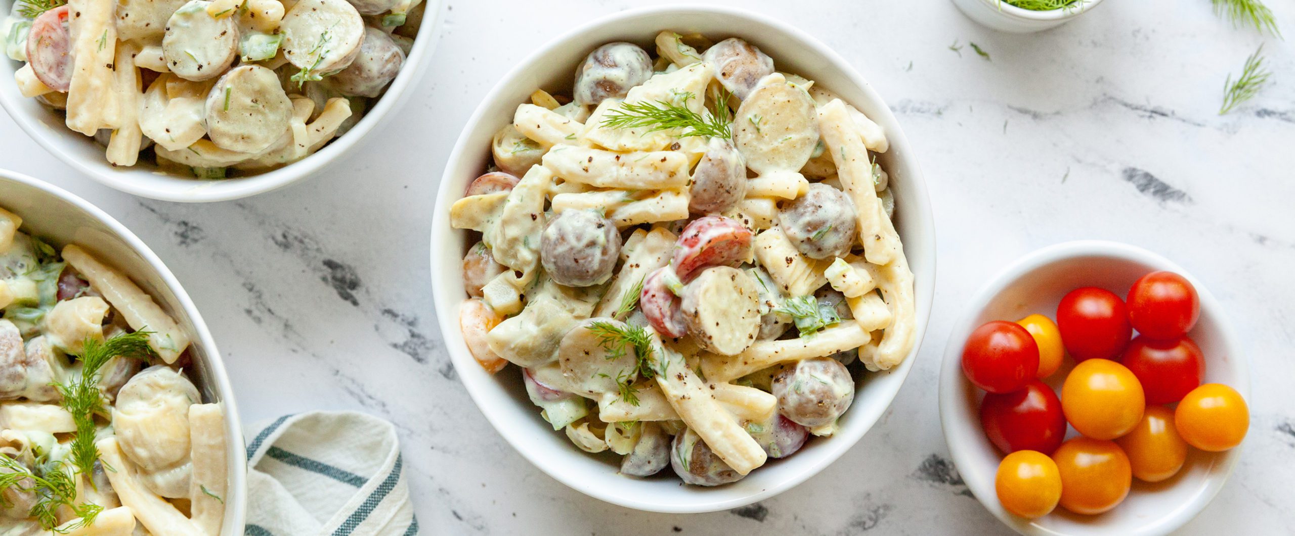 Potato and Artichoke Heart Pasta Salad Forks Over Knives