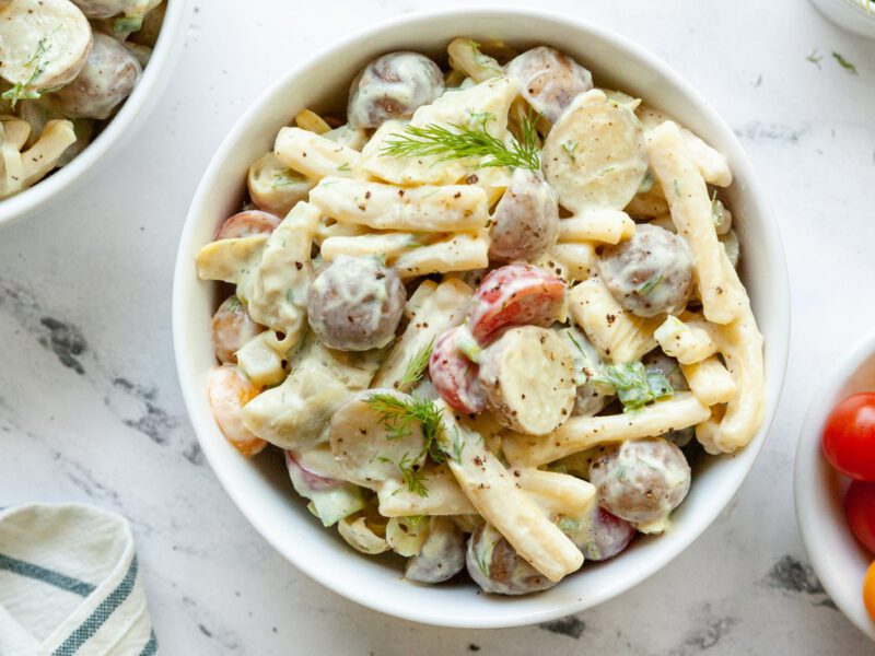 potato artichoke heart and pasta salad wordpress