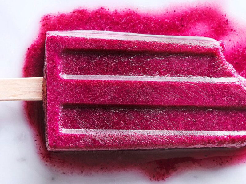 grape ice pops