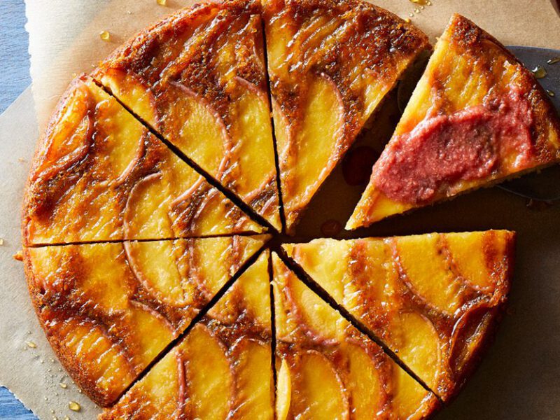 polenta apple cake