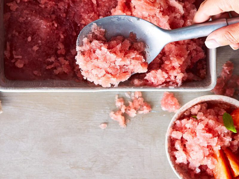 grapefruit granita