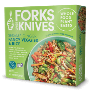 Package of SSesame Ginger Fancy Veggies & Rice