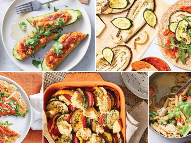 collage of hummus recipes
