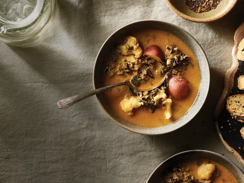 Wild Rice Recipes, including seed bread and chipotle-potato soup
