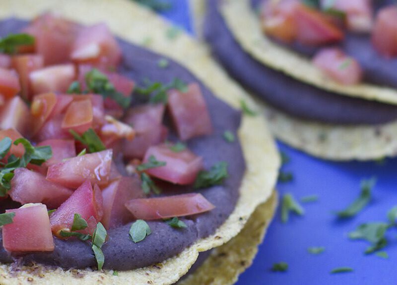 Veggie Enfrijoladas