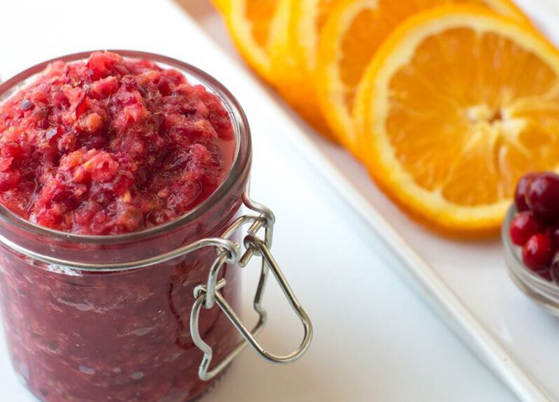 5 Minute Cranberry Relish