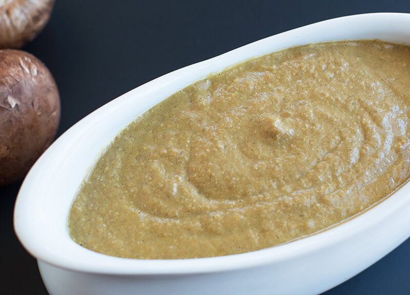 Mushroom Gravy in a Cup