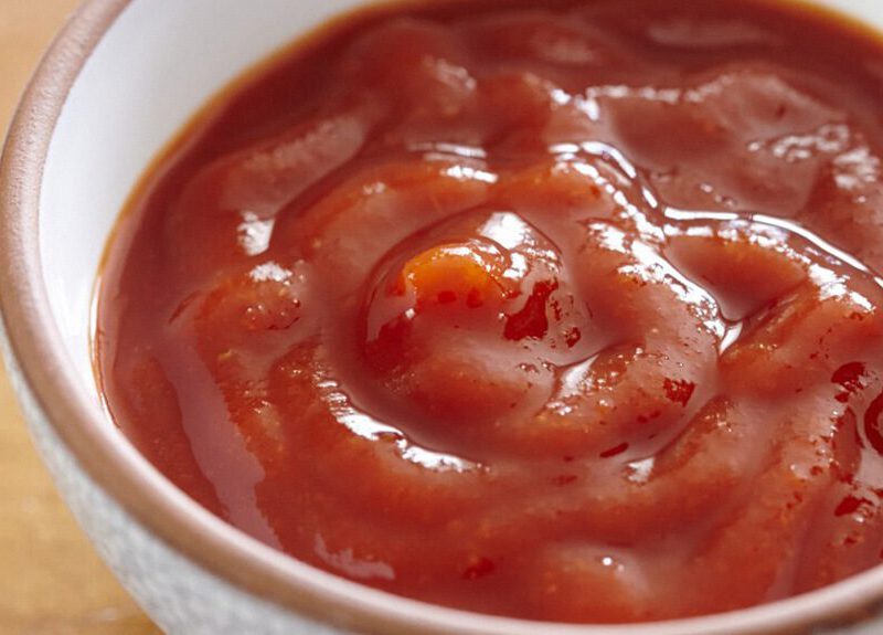 Close-up of Hot Chile Sauce