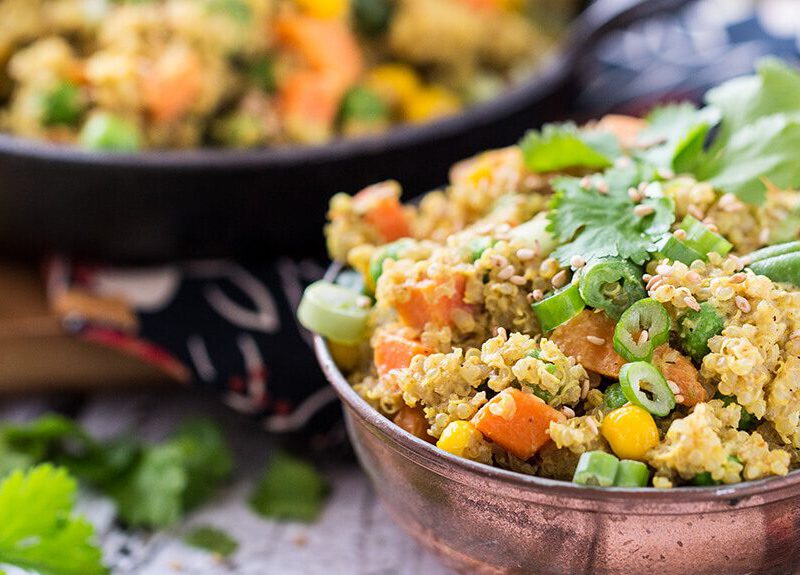 Quinoa Curry Bowl