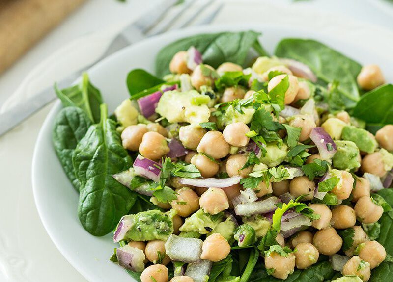 Chickpea Avocado Salad