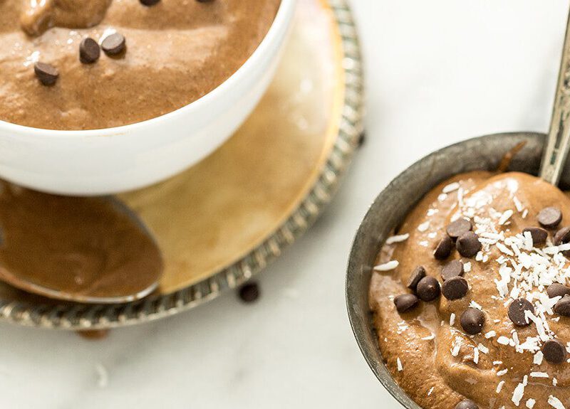 This chocolate chia pudding recipe is ready in a half hour, making it almost instant! Our girls love this pudding … I am always surprised just how much!
