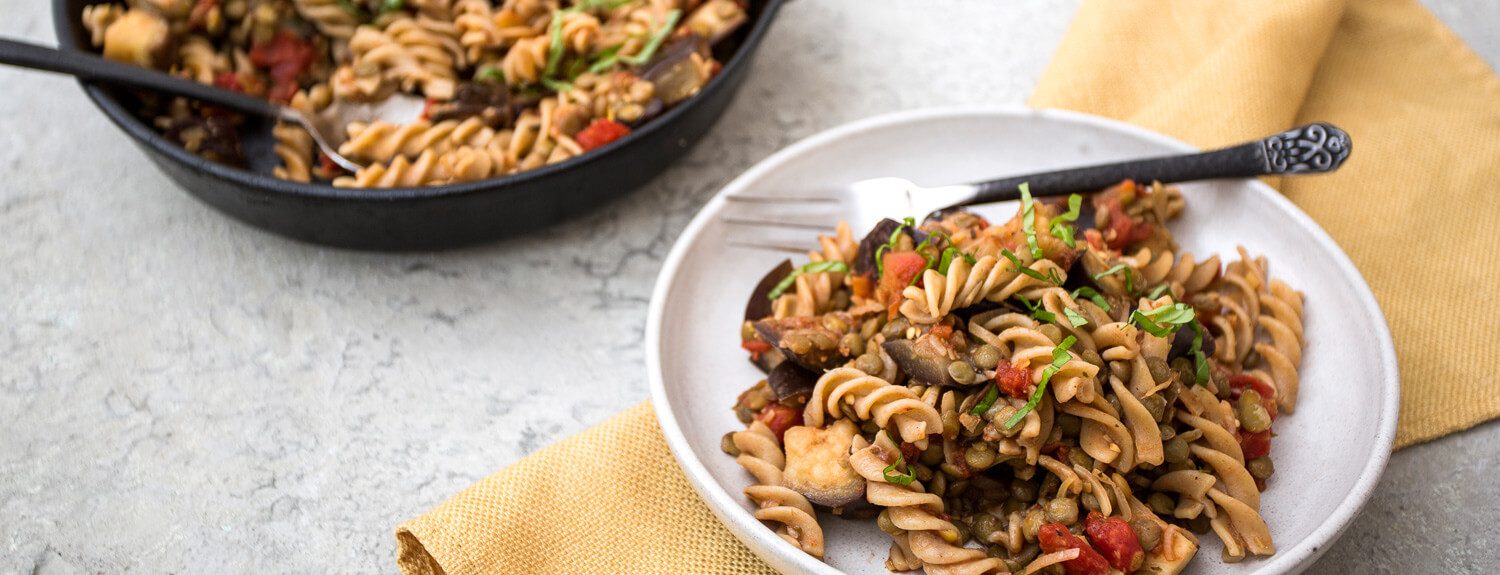 Ratatouille Recipe - Vegan Fusilli Pasta