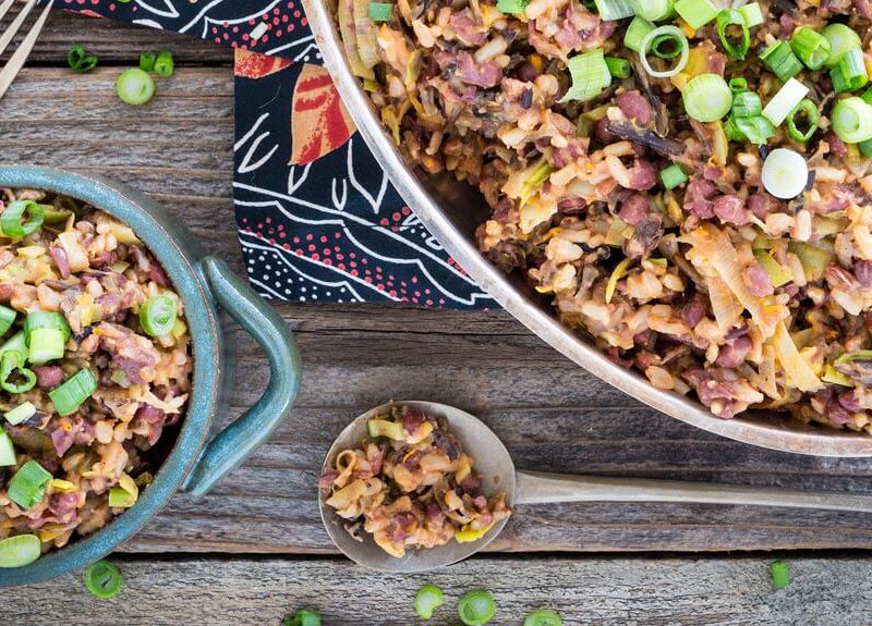 This delicious wild rice pilaf recipe makes use of the Ethiopian spice berbere. Be sure to keep it on hand to make ordinary dishes like this extra special!