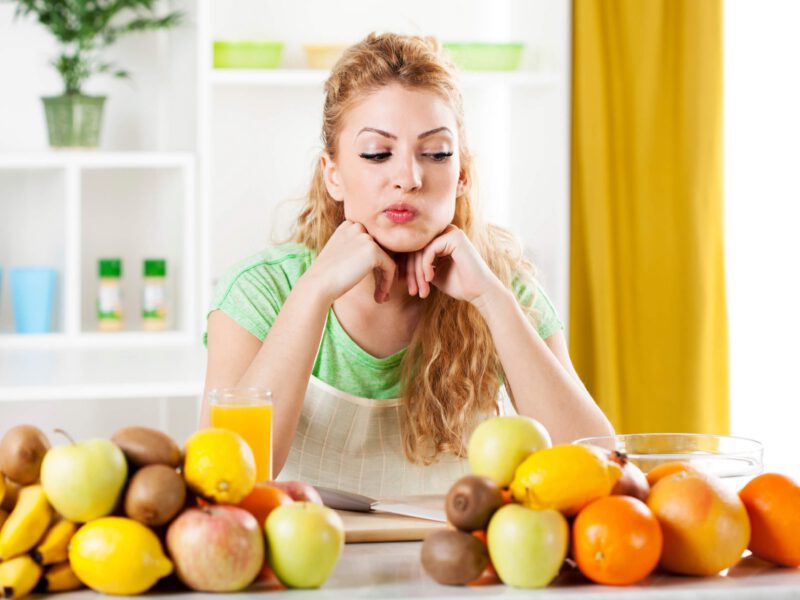 Young woman in a kitchen